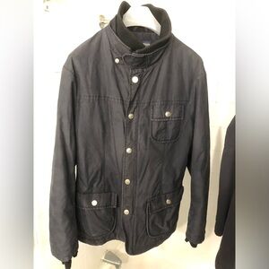 AJ Armani Jeans Saetta Riders  chic luxury jacket coat size Xl